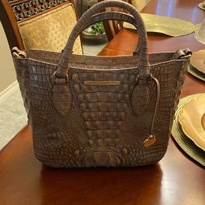 Brahmin purse! Light gray color. New!